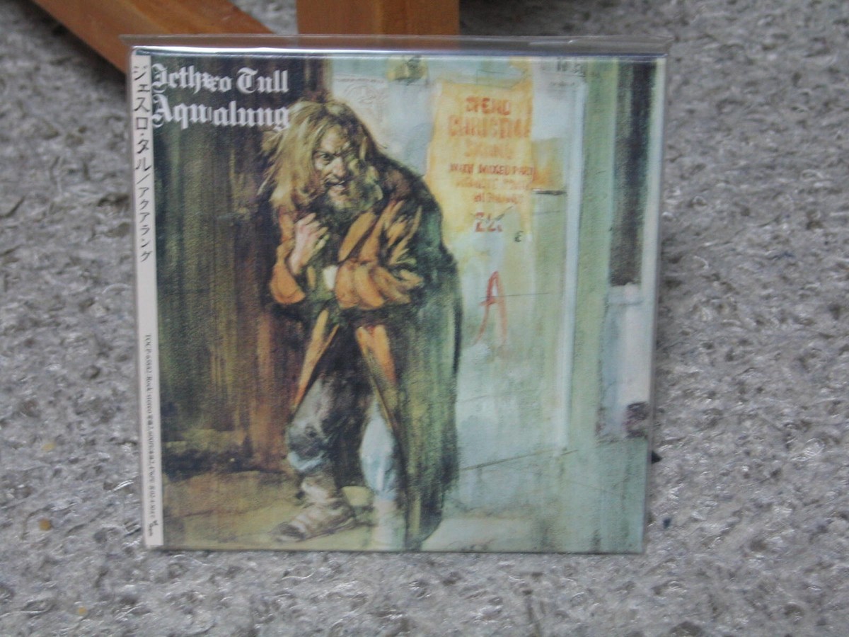 帯付】Jethro Tull(ジェスロ・タル)「Aqualung(アクアラング)」LP（12