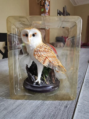 oiseaux de collection la chouette,eaglemoss publication 2001,occasion - Photo 1/4