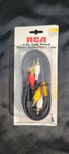 RCA 6' Gold Plated Stereo/Audio Cable