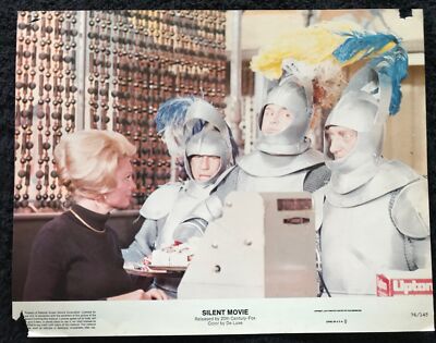 ORIGINAL LOBBY CARD - SILENT MOVIE - 1976 - key card -  Mel Brooks, Marty Fel...