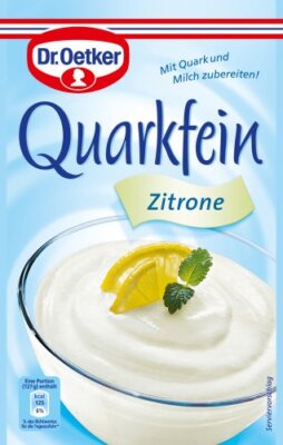 Dr. Oetker Quarkfein Zitrone, 7er Pack (7 x 57 g)