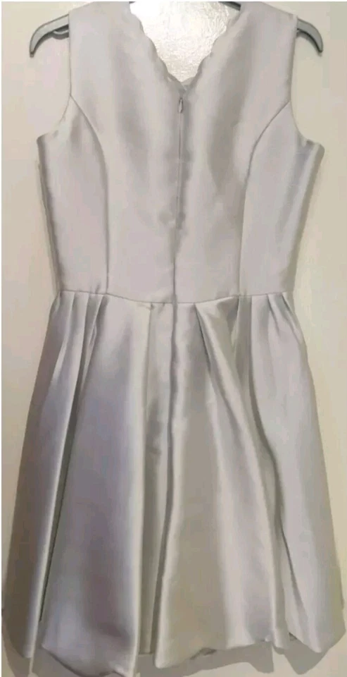 Monsoon Storm Wisconsin Silver Dress Age 15 Bnwt Bridesmaid Prom Party 170 Cm - Image 2 of 4