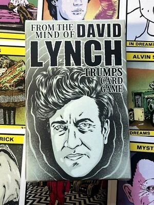 GAZOO DAVID LYNCH Trumps Card Game (Twin Peaks, Eraser Head, Blue Velvet, Dune)