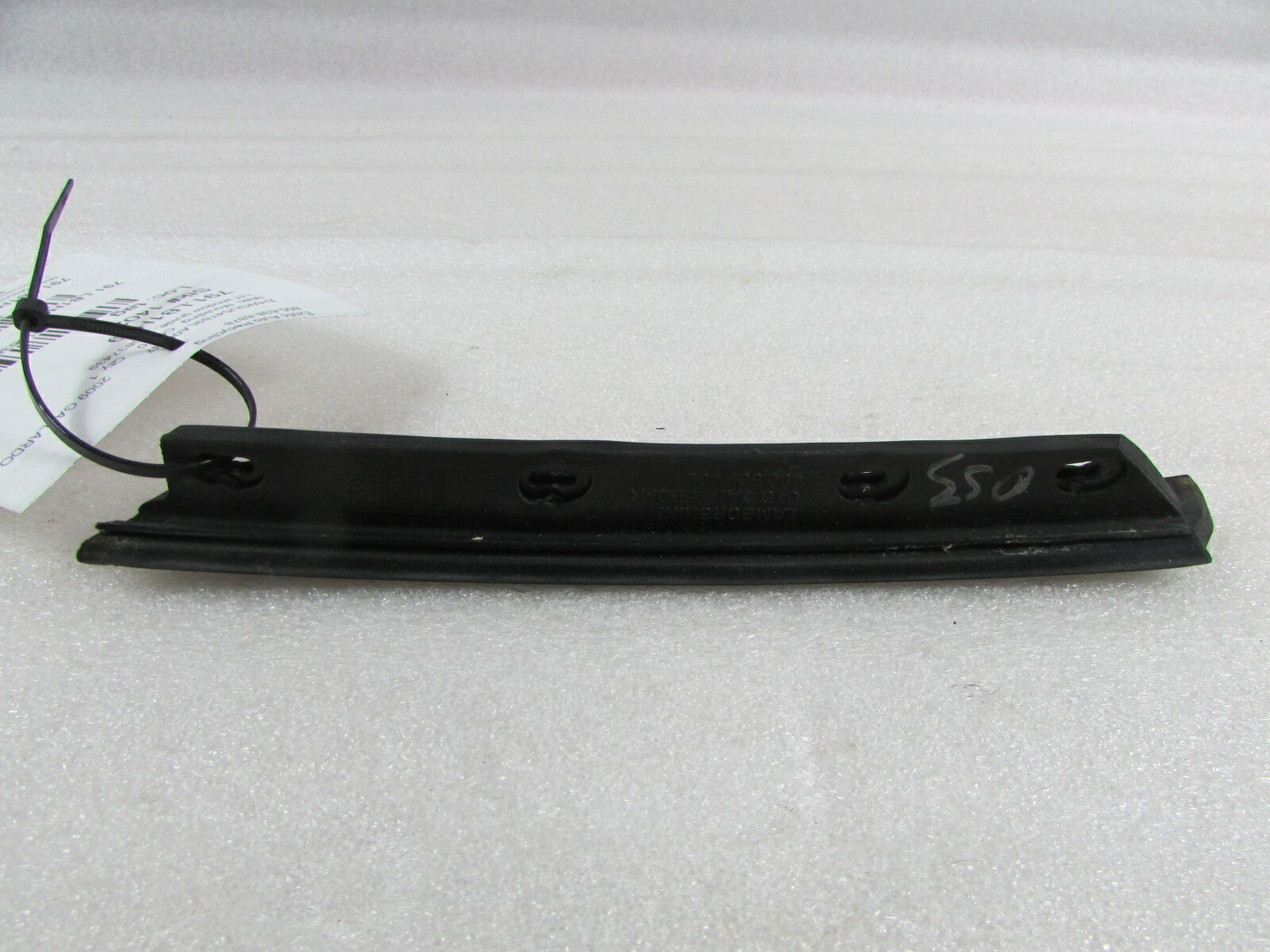Lamborghini Gallardo, RH, Right Window Guide, Used, P/N 400837440