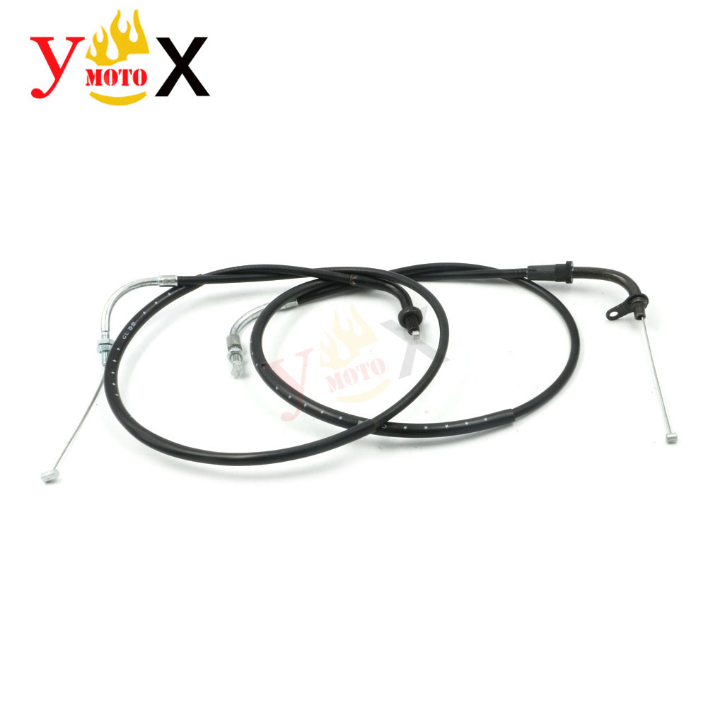 DS400 Pull Push Throttle Control Cable Wire For Yamaha Vstar 650 Drag