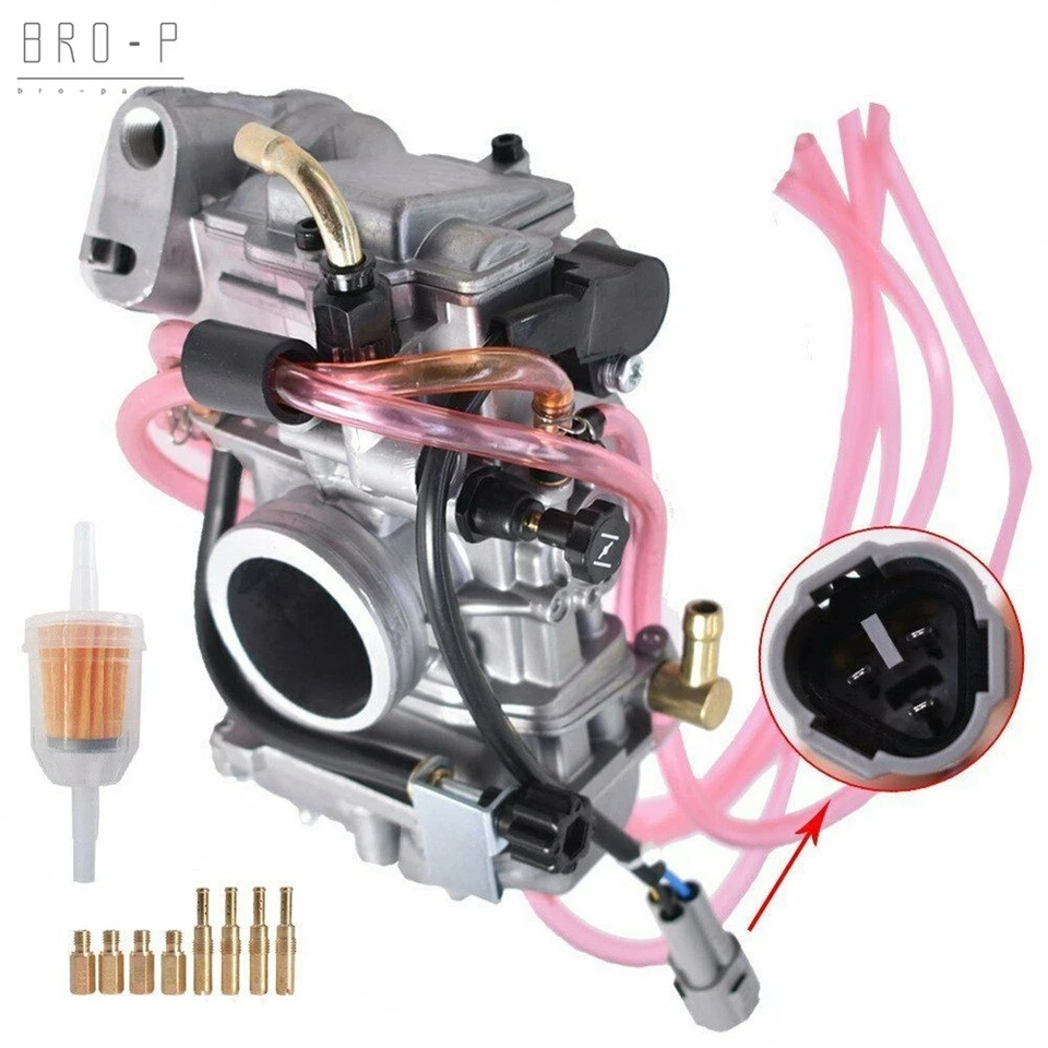 Carburador compatível com Yamaha WR250F YZ250F 2001 2002 2003 2004 2005 2006-2013 Carb EUA - Imagem 2 de 4