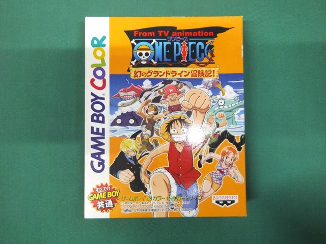 From Tv Animation One Piece Maboroshi No Grand Line Boukenki Nintendo Game Boy Color 02 For Sale Online Ebay