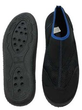 Beach Socks Mens Black  Blue Aqua Socks Beach  Water Shoes 7