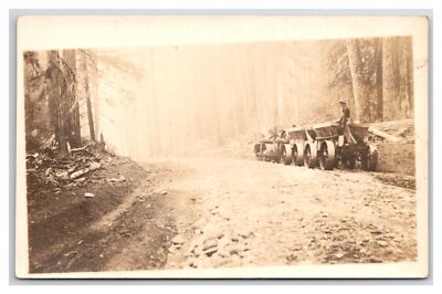 Logging equipment , Hauler Most likely Washington 1905c ~ Logging camp loggers