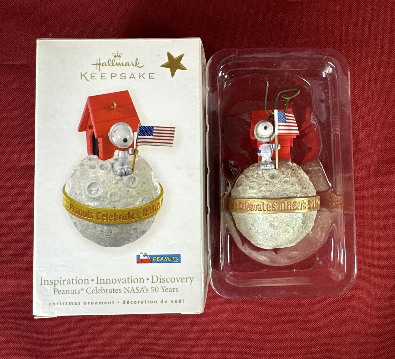 PEANUTS HALLMARK KEEPSAKE ORNAMENTS SNOOPY THE PEANUT GANG LOT OF 3