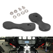 Rearview Mirror Relocation Extension Adapter For Harley Tri Glide Touring 14-21