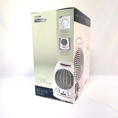 EVERSTAR 1500 WATT OSCILLATING HEATER u0026amp; FAN CERAMIC MODEL HPV-25 | eBay