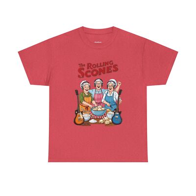 Rolling Scones Rock n' Roll Baking T-Shirt, Unisex Band Tee, Musician Apparel