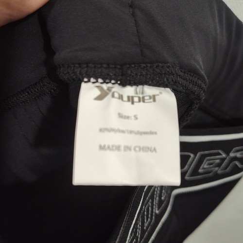 Youper Padded Sliding Shorts Boys Size S Black Baseball Football Sports - Picture 5 of 6