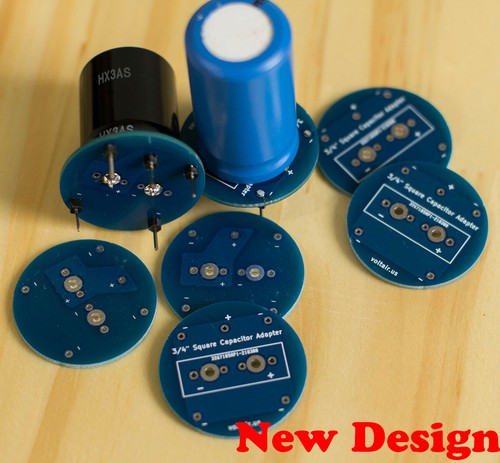 Capacitor Adapter  Tek Tektronix 7000 Series Recap 6 square 1 triangle adapter - Picture 1 of 3