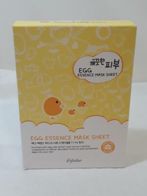 Esfolio Egg Essence Facial Mask Sheet 10 Pack 