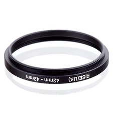 RISE UK 42-42 42mm to 42mm Black Extend ring Filter Adapter 42-42