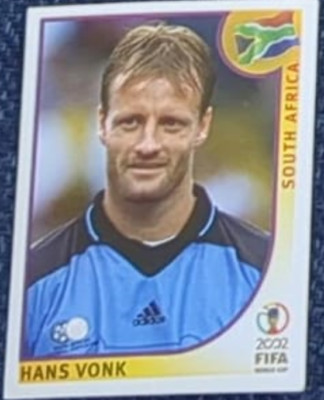 WM World Cup 2002: Hans Vonk (Sticker 153, Südafrika, ungeklebt)