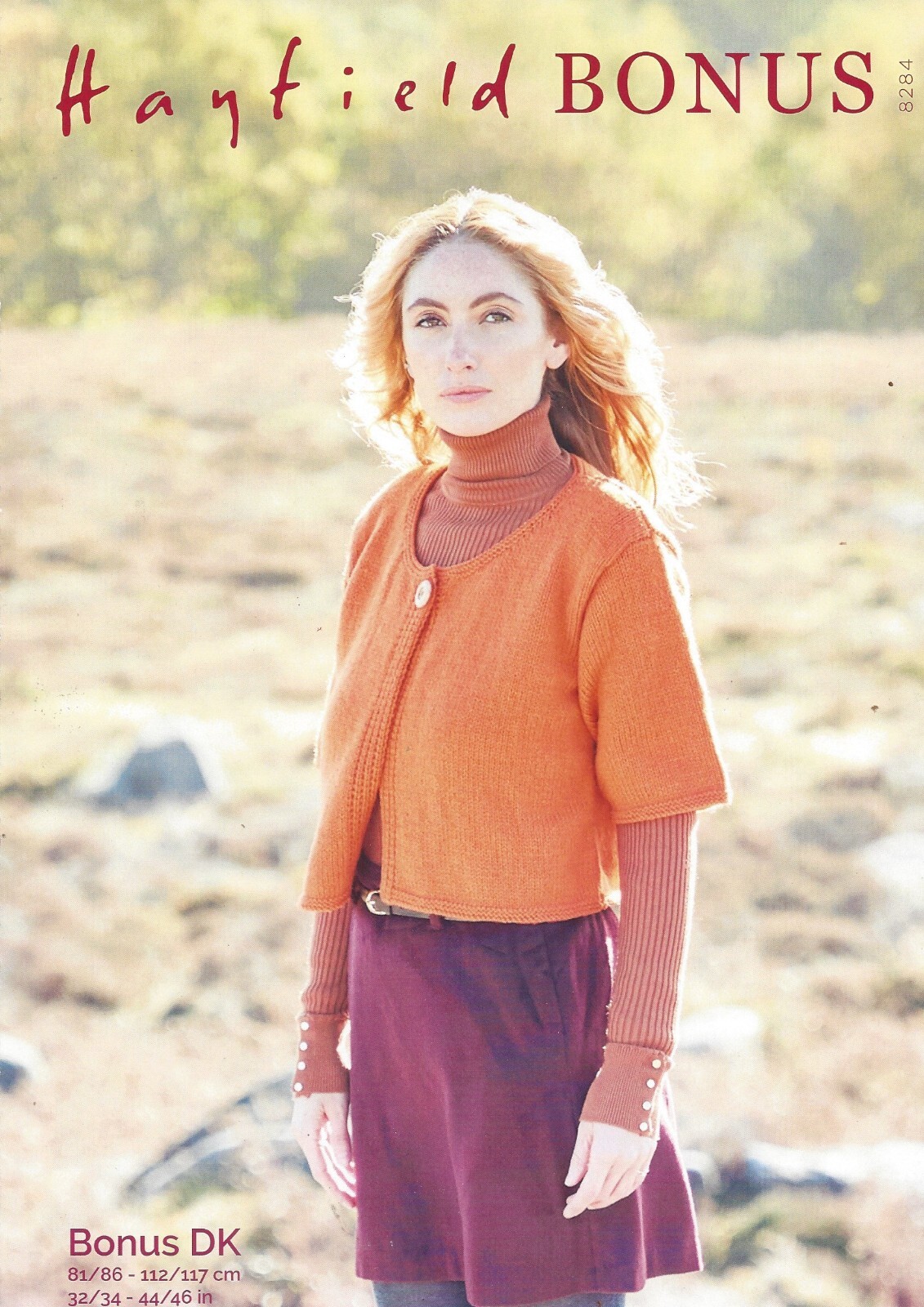 Hayfield Bonus DK Knitting Pattern - 8284 Ladies Cardigan