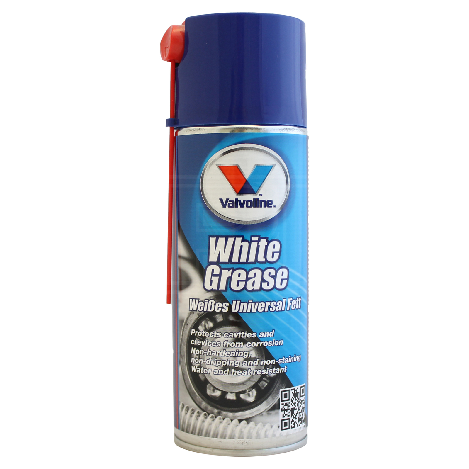 Valvoline White Grease V1 Spray - Non Staining Formula - 400ml Aerosol