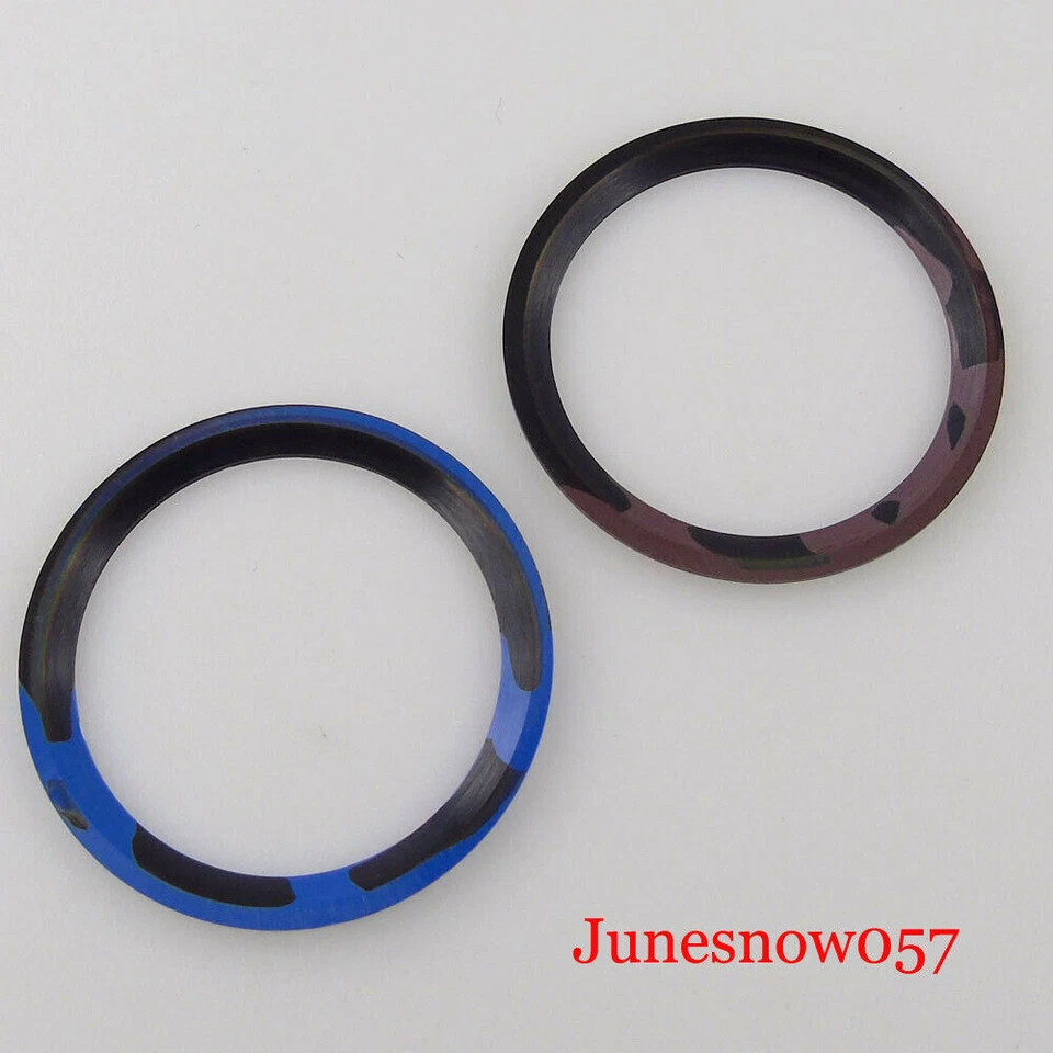 Light Green New 38MM*30.6MM Watch Ceramic Bezel Insert Fit 40MM GMT SUB Watch - Image 3 of 4