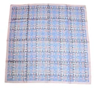 Hermes Scarf Bolduc au Carre 90 cm silk light pink ribbon 35"