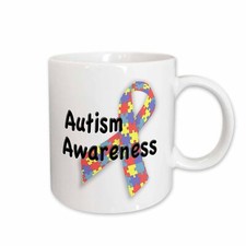 3dRose Autism Awareness Mug