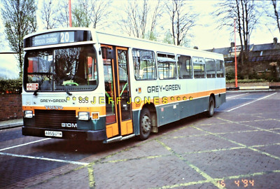 ORIGINAL 35mm DIA 13292 - Grau Grün B10M/E.L. 855 A855UYM Walthamstow 16.4.94