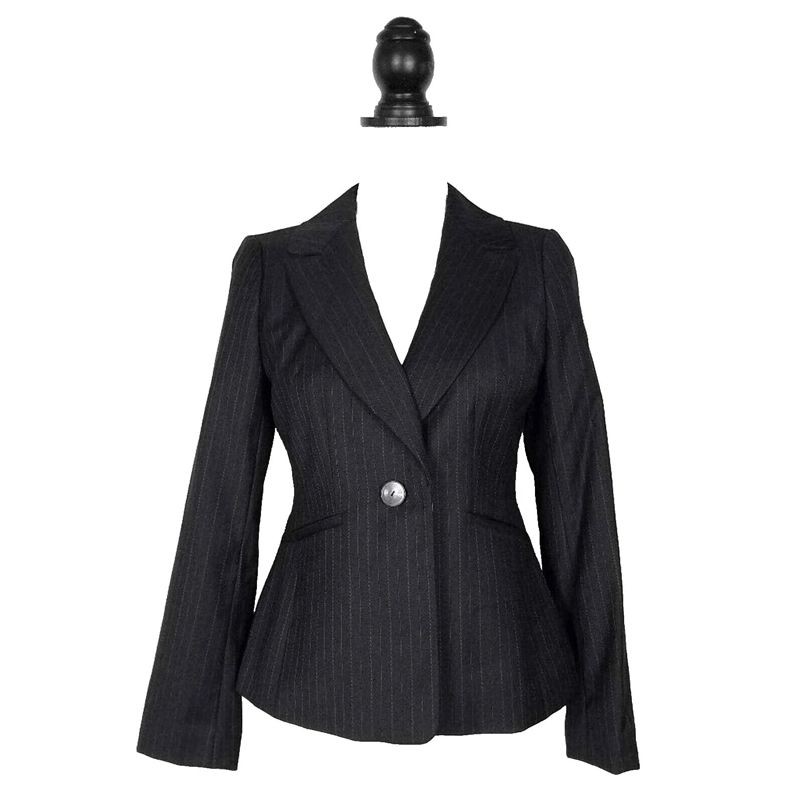 Abrigos de Rayas Negocios Ann Taylor, chaquetas y chalecos para Mujeres