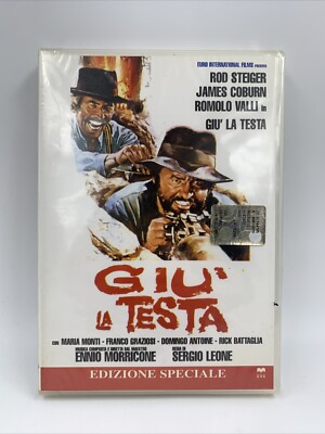 DVD Giù La Testa Edizione Speciale Sigillato Sergio Leone Italiano