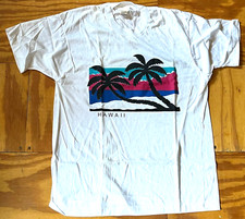 HAWAII PALM TREE T-SHIRT SIZE XL NOS UNWORN