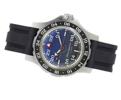 Vostok Komandirskie Pilot Automatic 18021A mit Box und Doc/ with Box + Doc