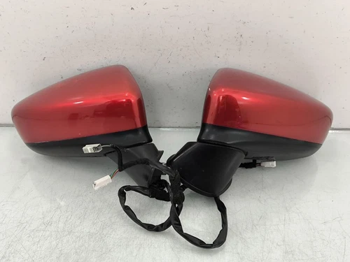 JDM Mazda 6 GJ GL Red Door Mirror Side Power Fold BLIS Mirrors 2013-15 SET