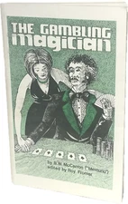 Vintage THE GAMBLING MAGICIAN BOOK 80 Pages Close Up Card Magic Trick Cheat Bets