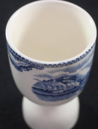 Johnson Brothers Old Britain Castles Blue Made in England Double Egg Cup - Picture 6 of 6
