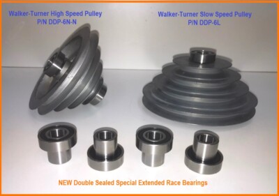 Walker Turner Drill Press - Extended Race Pulley Bearing 70702