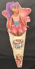 ZURU Sparkle Girlz Purple Long Ponytail Light Pink Top Pink Skirt 4  Cone