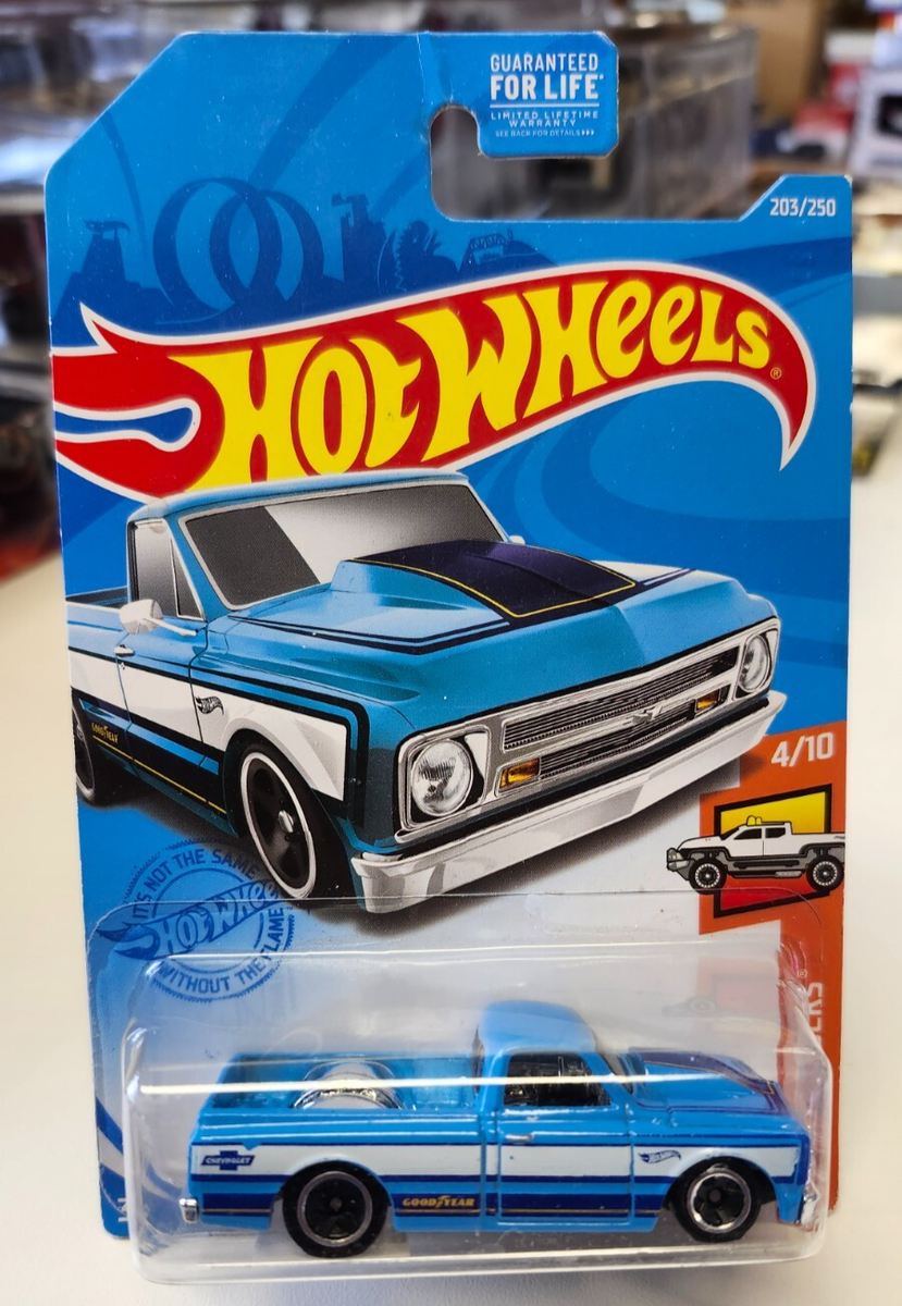 Hot Wheels HW Hot Trucks '67 Chevy C10 in Blue #203/250 | eBay