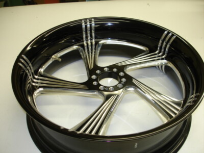 Harley-Davidson Motorcycle Roland Sands Design Boss Black Ops Rear 5.5x16 Wheels