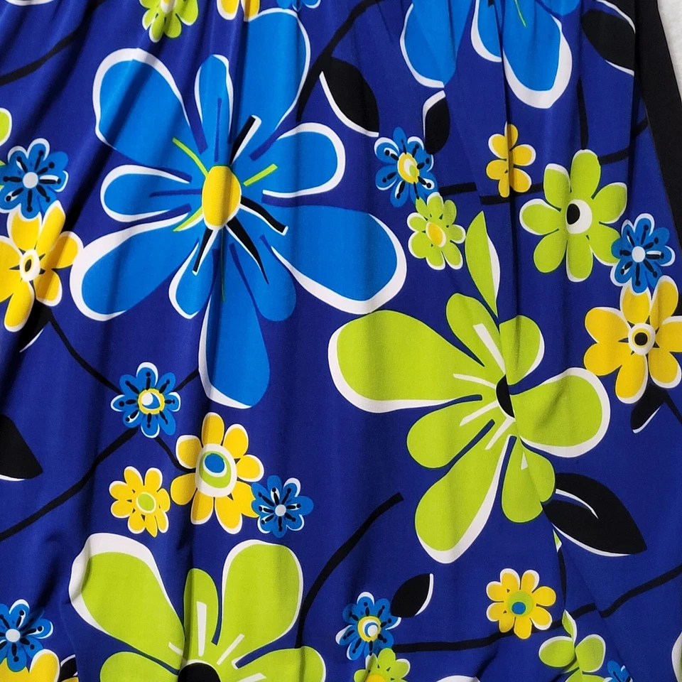 My Michelle Y2K 婴儿娃娃花卉吊带上衣绑带多色圆点 L — 第 3/4 张图片