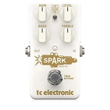 TC Electronic SPARK BOOSTER Awesome Booster Pedal with Gain Control and