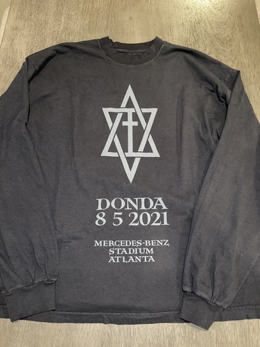2021 Kanye West Donda L/S Tee 8.5.21 