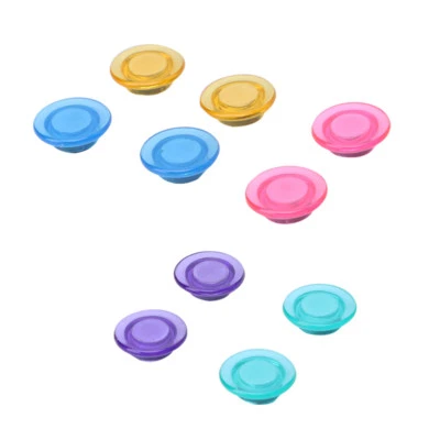 10 x Strong Fridge Magnets 3cm Button Memo Magnet Notice Board