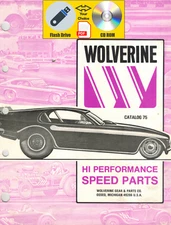 Wolverine Hi Performance Speed Parts 1975 Catalog PDF File USB Flash Drive