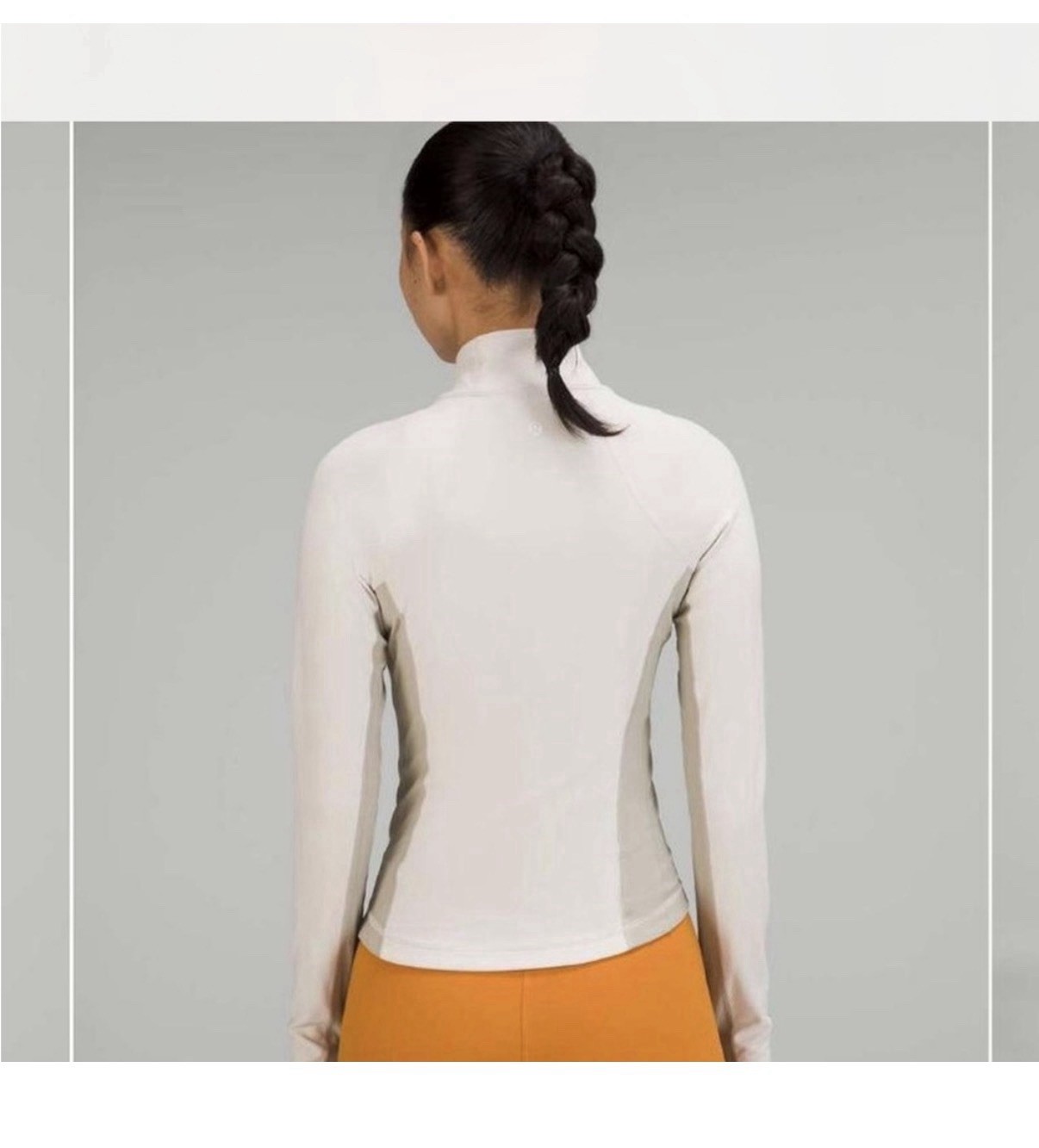 Lululemon Throwback Shape Jacket White Opal / Raw… - image 2