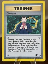 Giovanni 104/132 Pokémon Gym Challenge MP on eBay