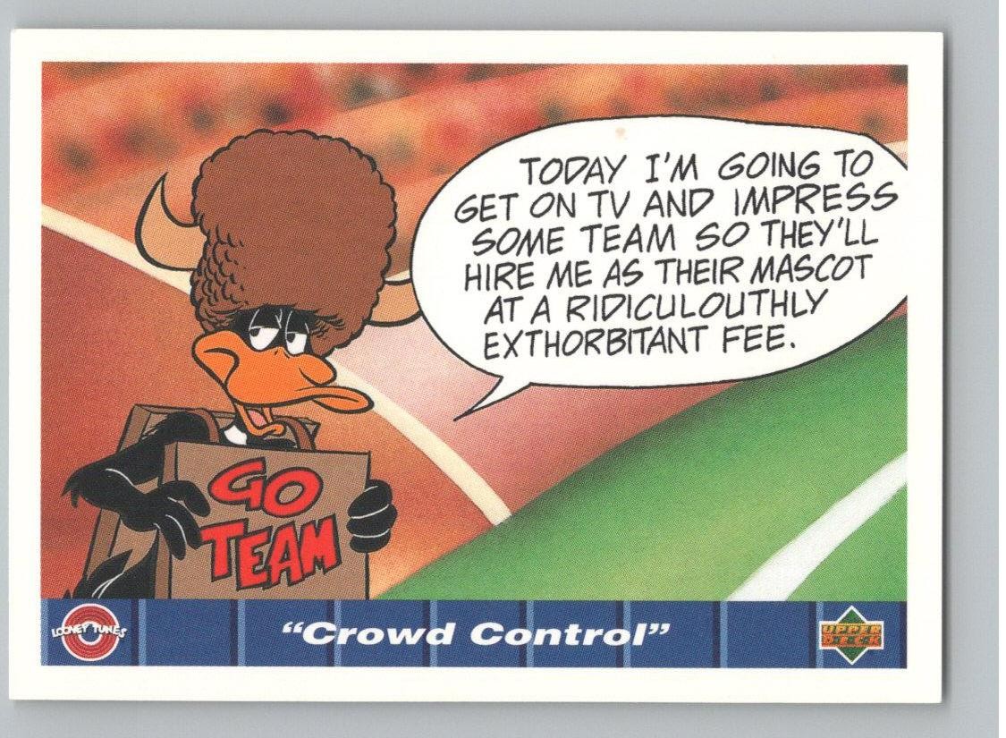1992 Upper Deck Comic Ball IV #101 Crowd Control