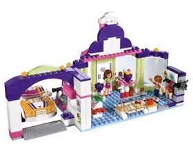 LEGO Friends Heartlake Frozen Yogurt Shop 41320 Building Kit 370 Pc COMPLETE SET