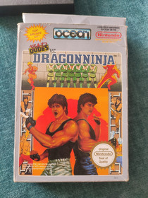 Bad Dudes Vs Dragon Ninja (Nintendo NES Game) PAL