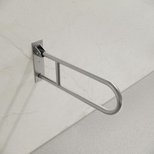 Swiss Madison Alliance 24 in. Flip-Up Grab Bar in Stainless Steel